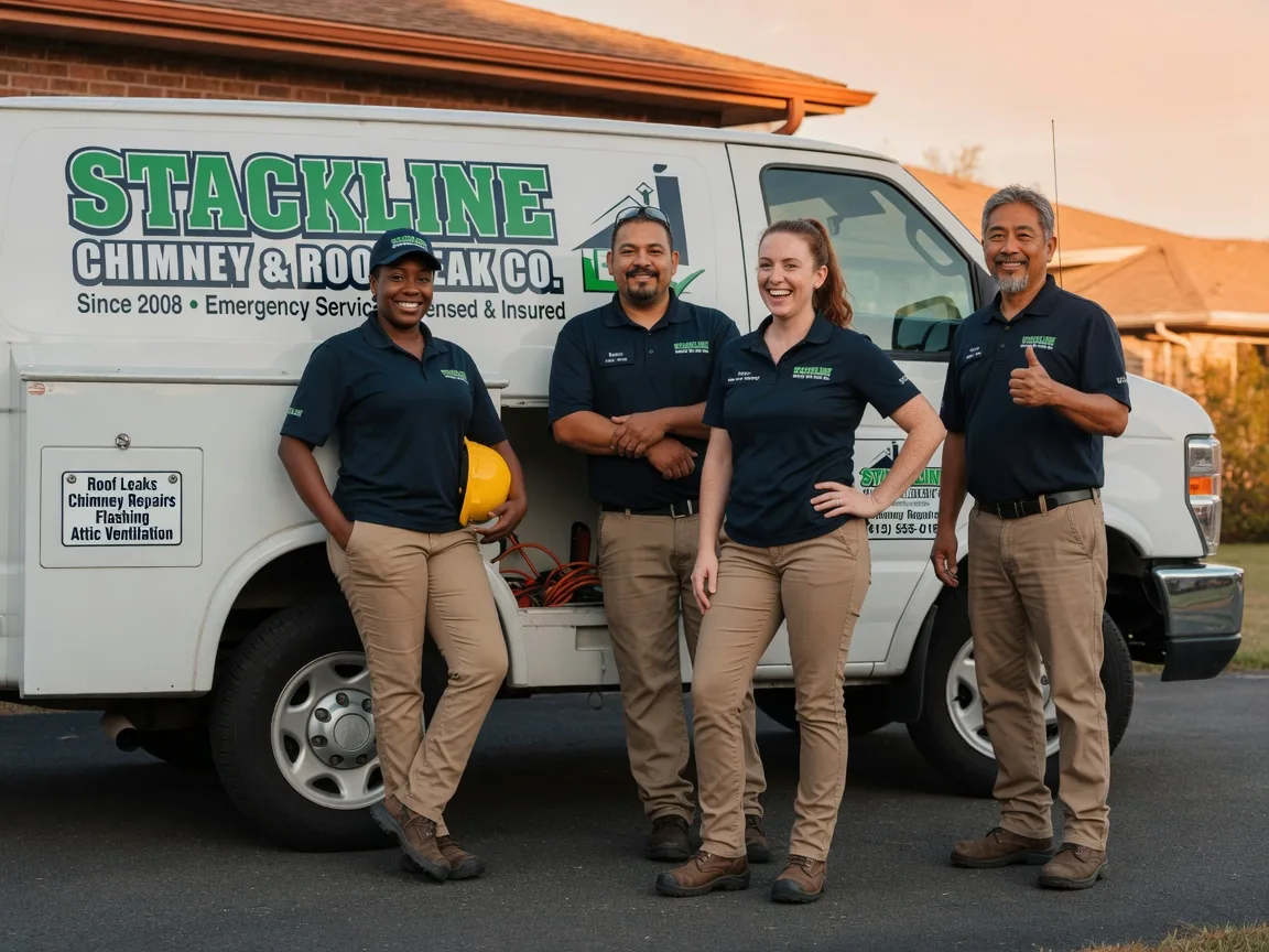 Chimney flashing repair company in Reston, VA